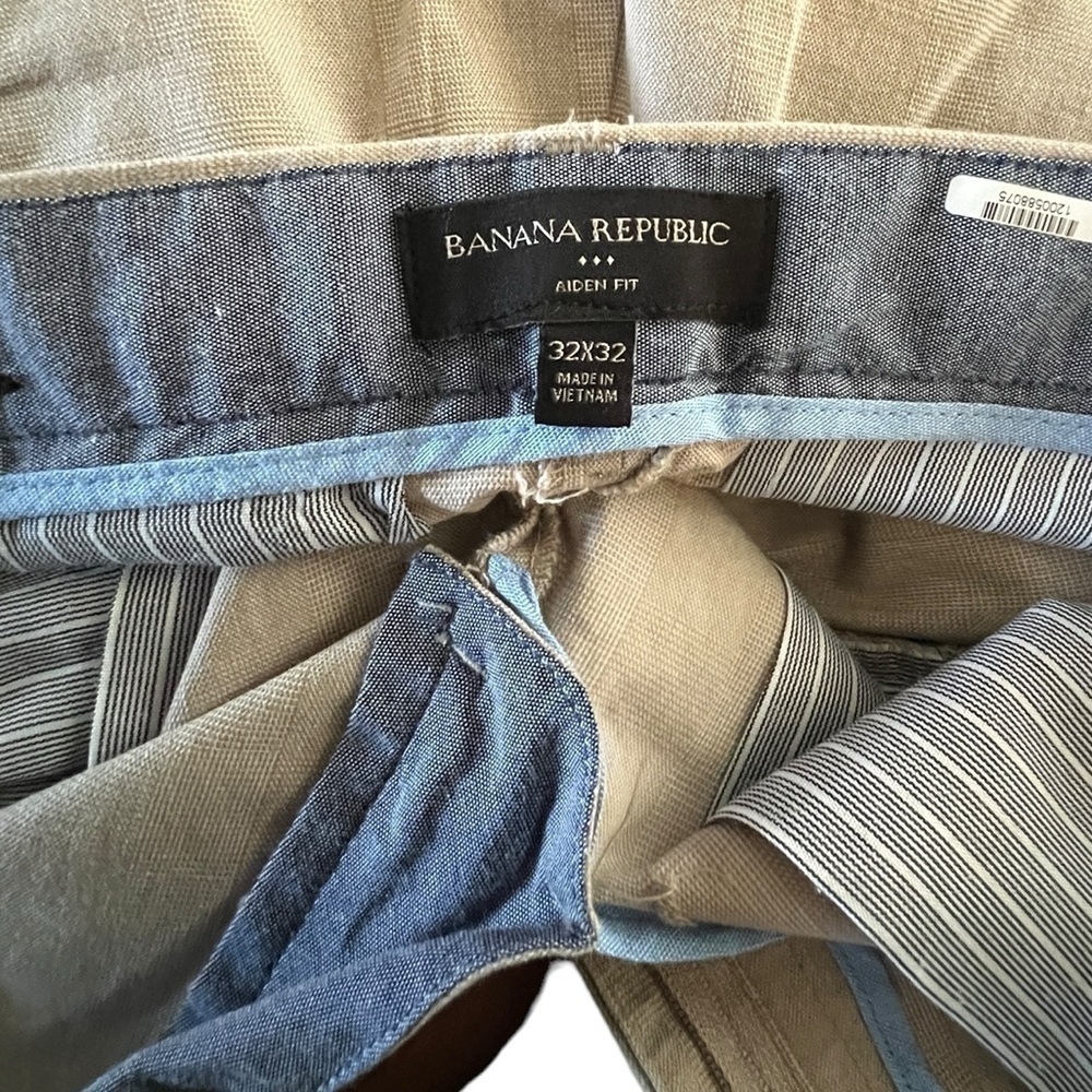 Banana Republic Aiden Fit Khaki Pants - Picture 2 of 8